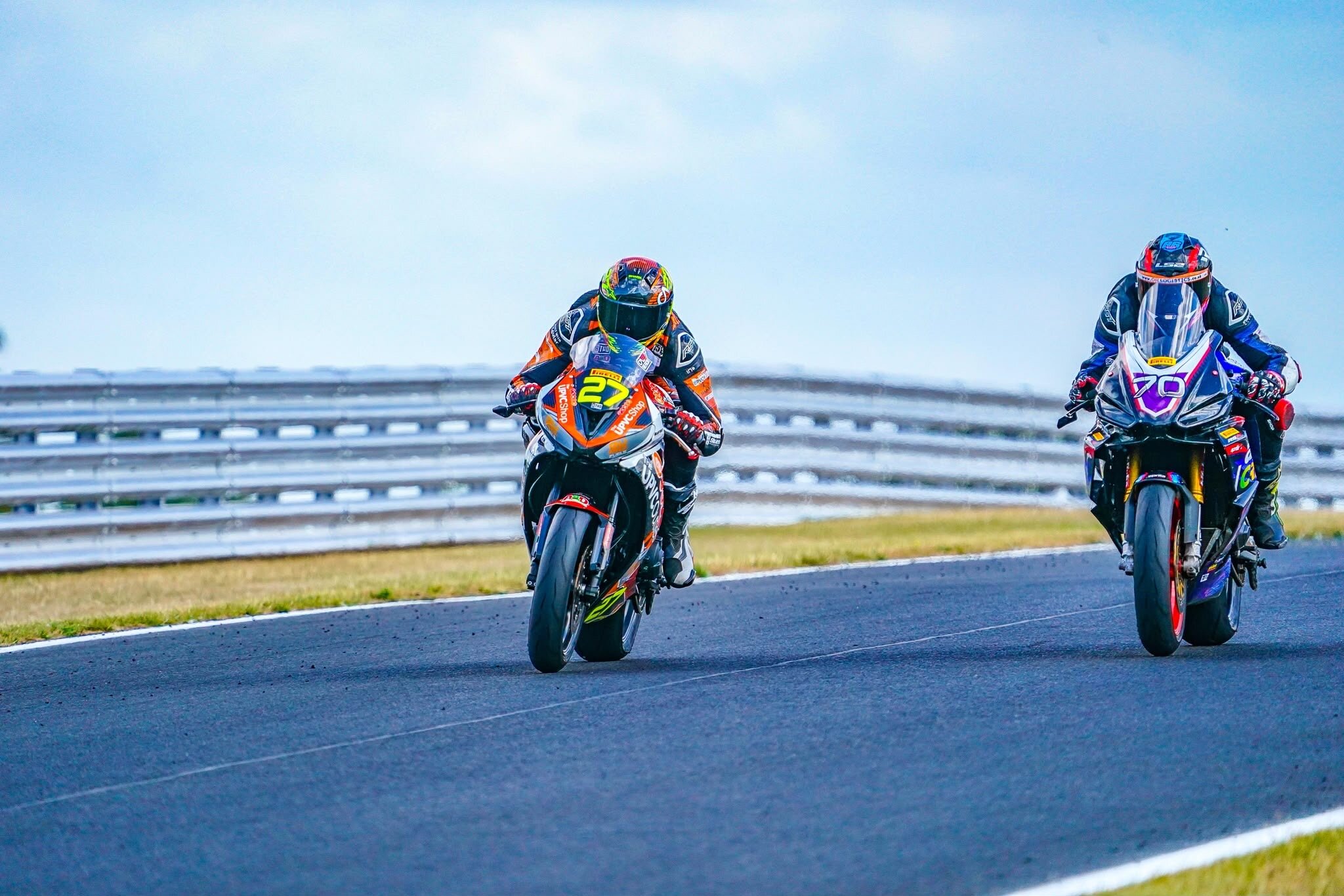 On track