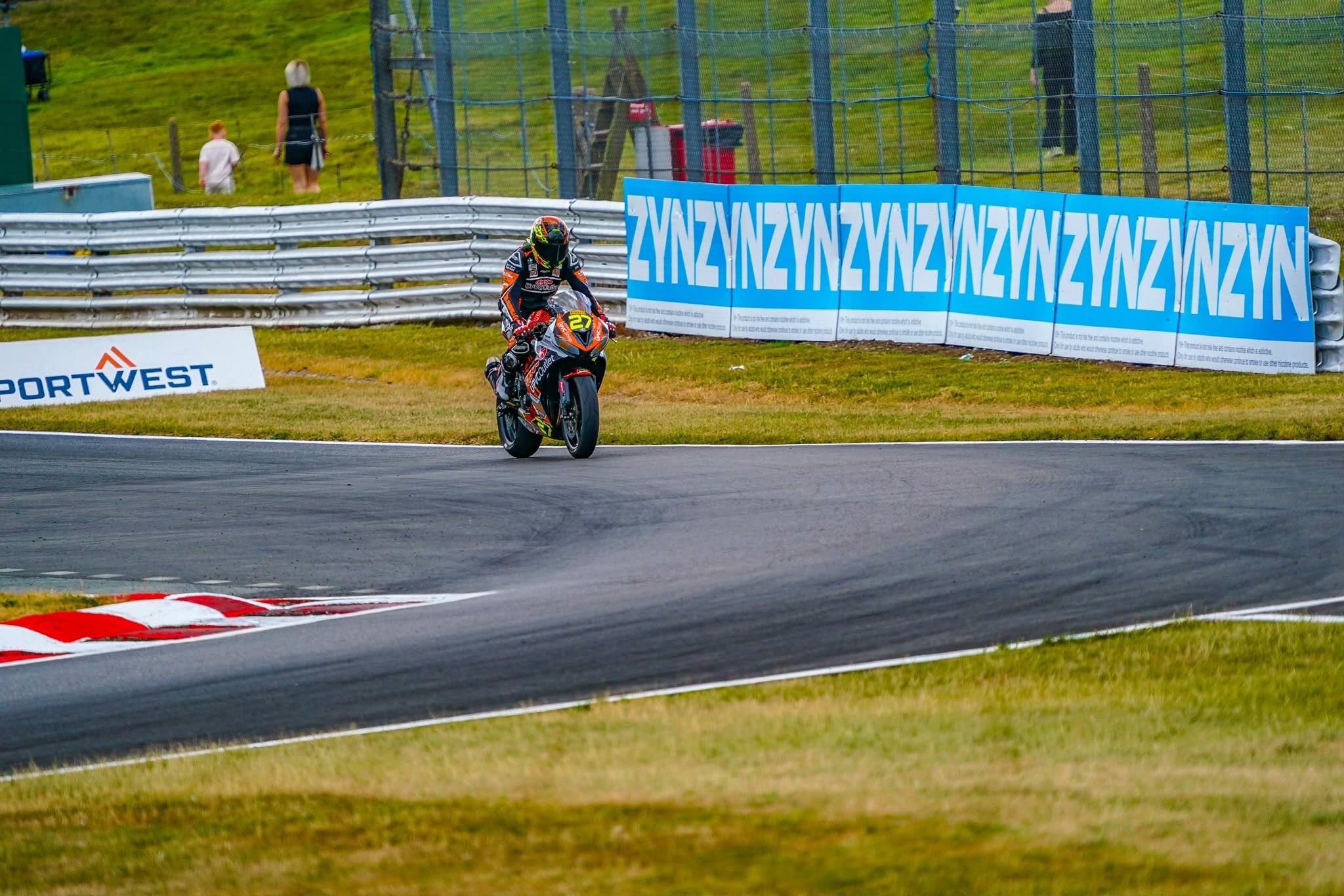 On track
